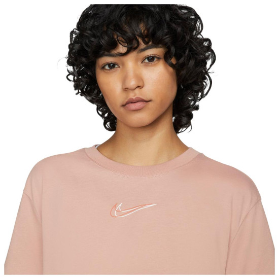 Nike Γυναικεία κοντομάνικη μπλούζα crop